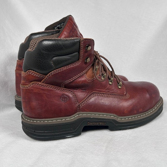 Wolverine Work Boots Steel Toe MultiShox Contour Welt Brown W02419 Mens 11M